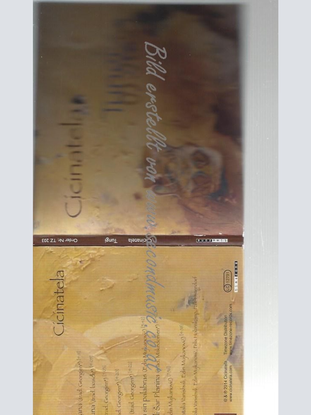 CD--CICINATELA--    TUNGI