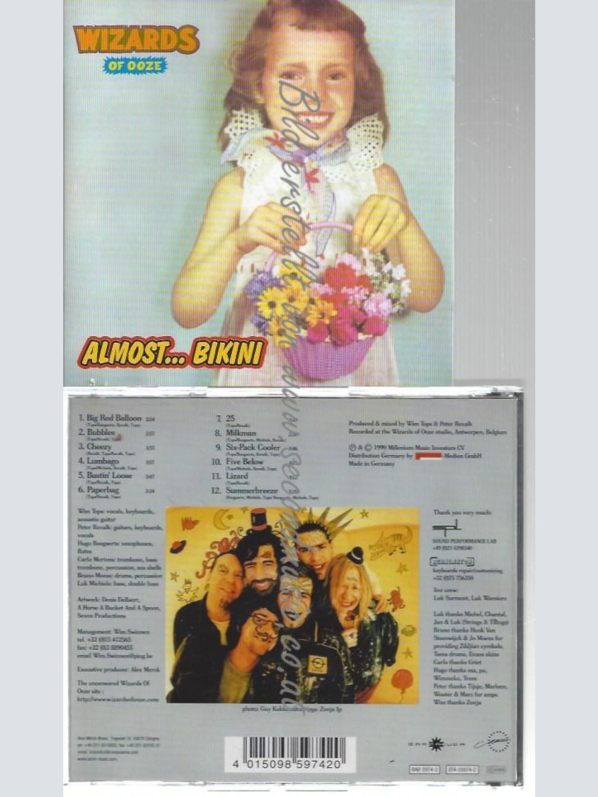 CD--WIZARDS OF OOZE--    ALMOST...BIKINI