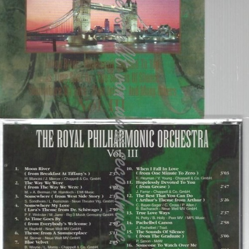 CD--  THE ROYAL PHILAMONIC ORCHESTRA VOL. IIICD
