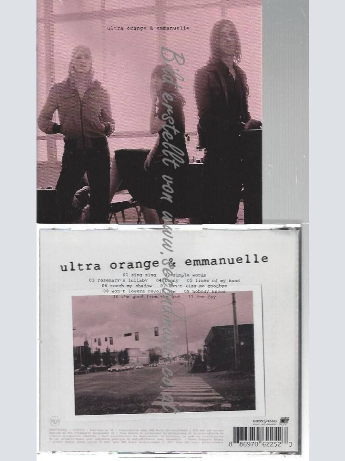 CD--ULTRA ORANGE & EMMANUELLE--    ULTRA ORANGE & EMMANUELLE