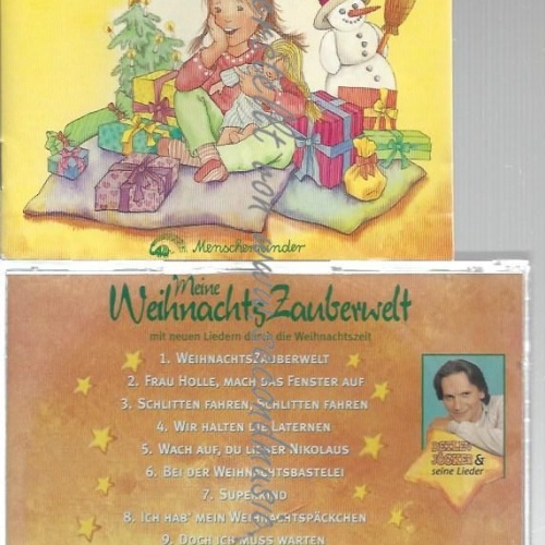 CD--DETLEV JÖCKER--    MEINE WEIHNACHTSZAUBERWELT