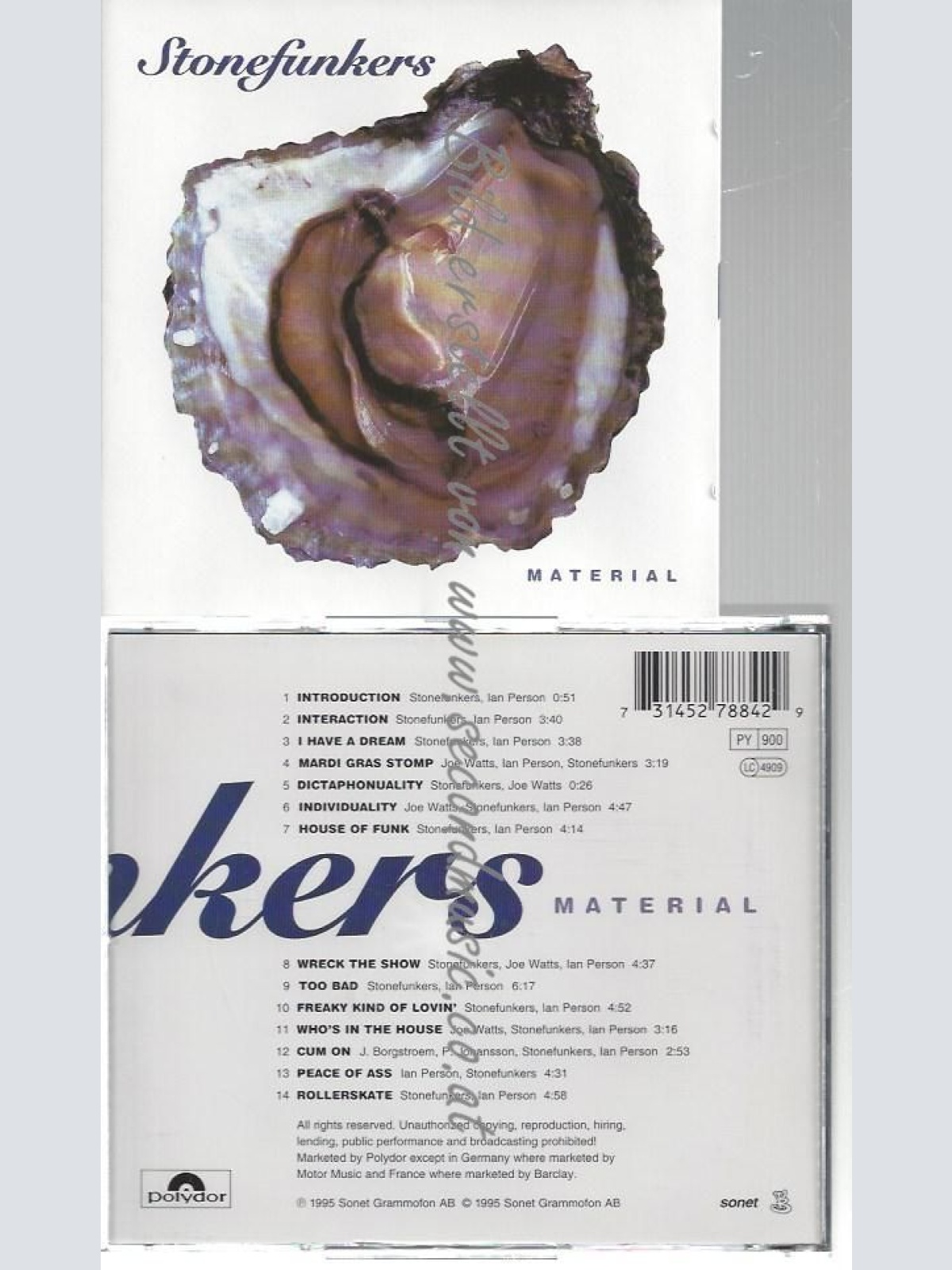 CD--STONEFUNKERS--    MATERIAL