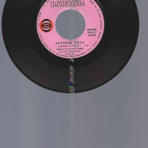 7"    Jethro Tull  Bourée