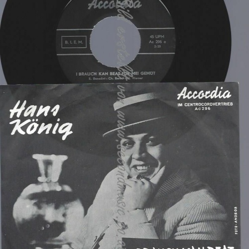 7"  Hans König   – I Brauch Kan Beat Für Mei Gemüt / Das Wiegenfest