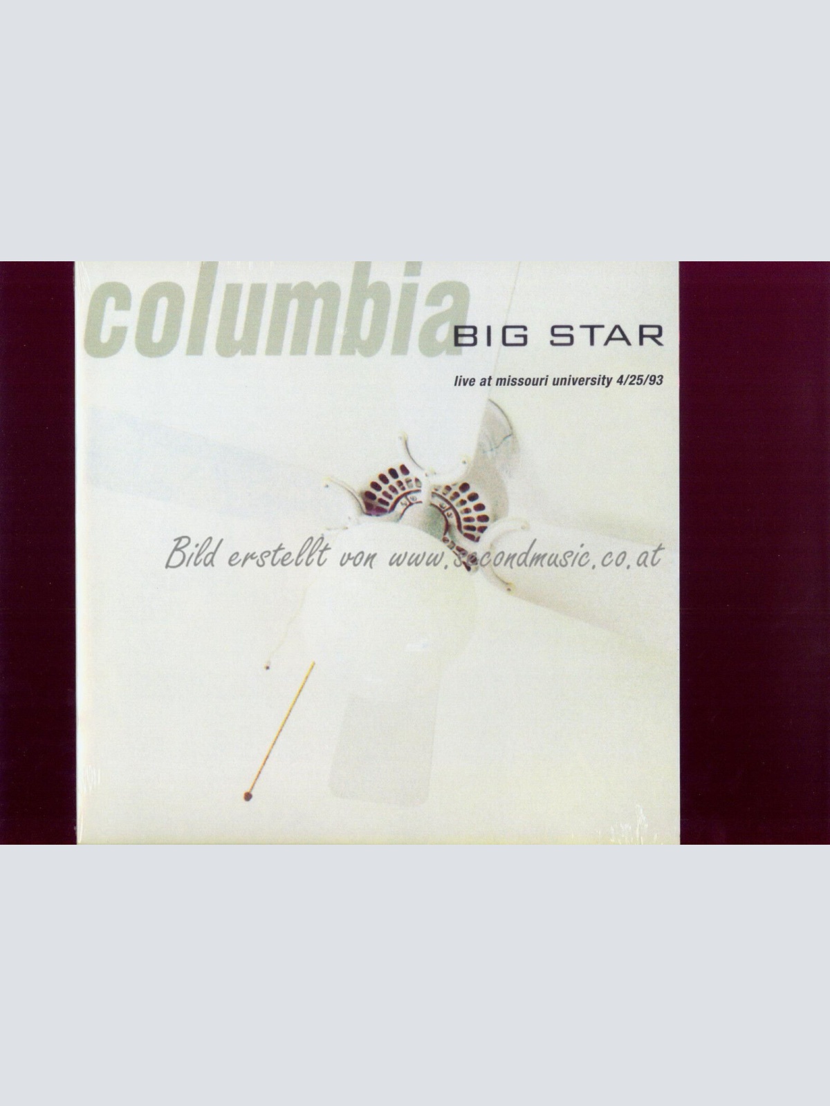 LP-COLUMBIA BIG STAR LIVE AT MISSOURI UNIVERSITY 4/25/93  // NEW SEALED // SPV