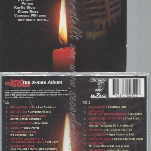 CD--VARIOUS UND KURTIS BLOW--TOUCH MY SOUL - THE X-MAS ALBUM | DOPPEL-CD