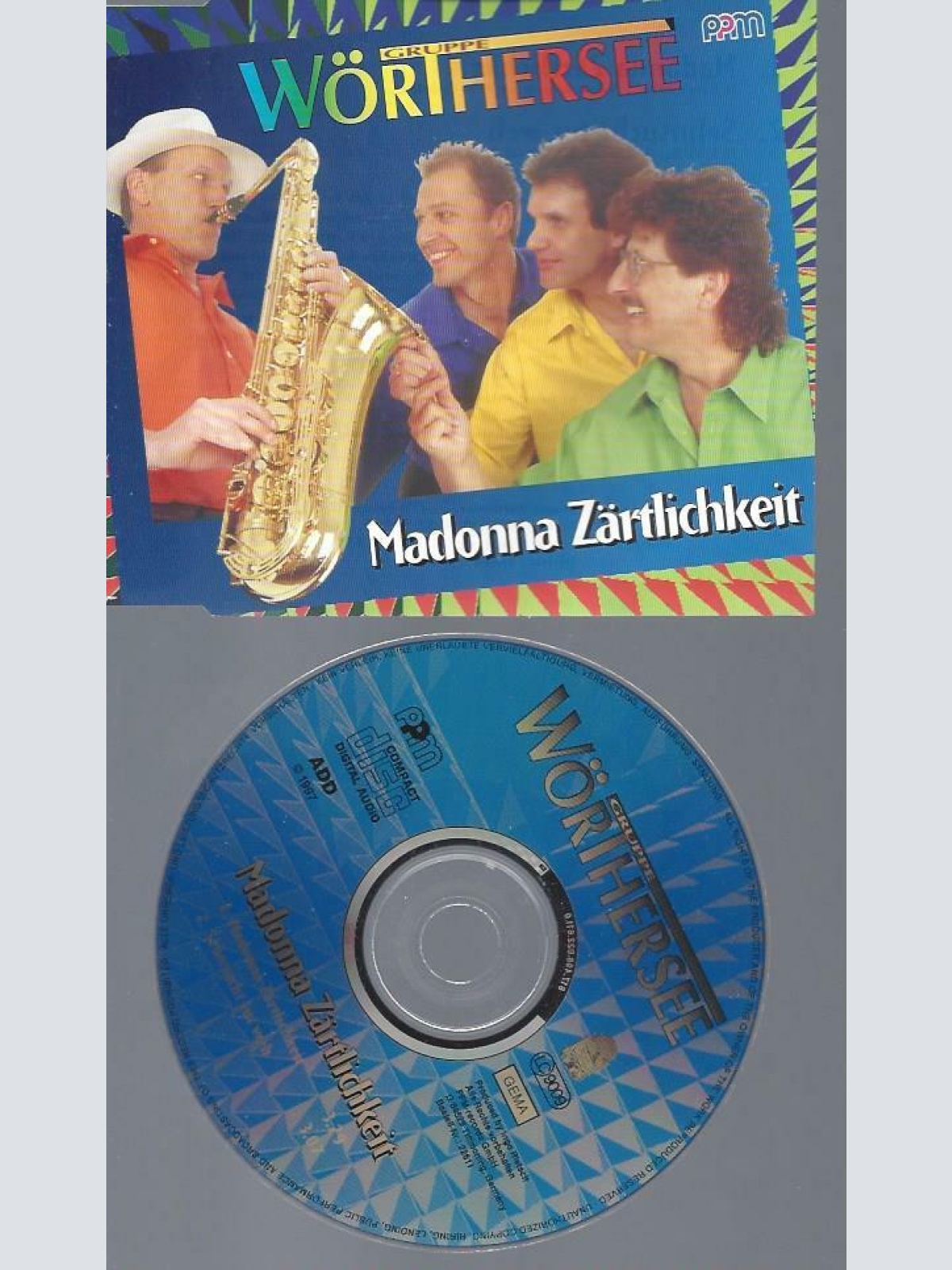 CD--  GRUPPE WÖRTHERSEE MADONNA ZÄRTLICHKEITEN