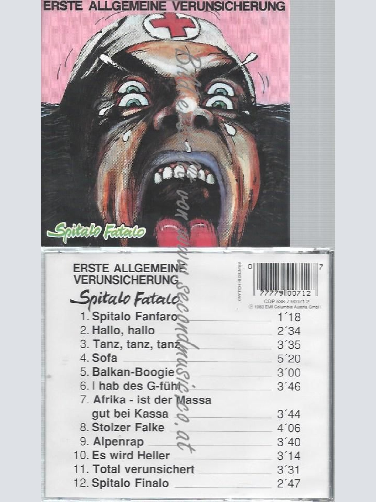 CD--ERSTE ALLGEMEINE VERUNSICHERUNG--SPITALO FATALO
