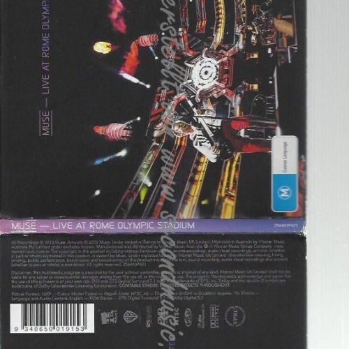 CD-- Muse  Live At Rome Olympic Stadium