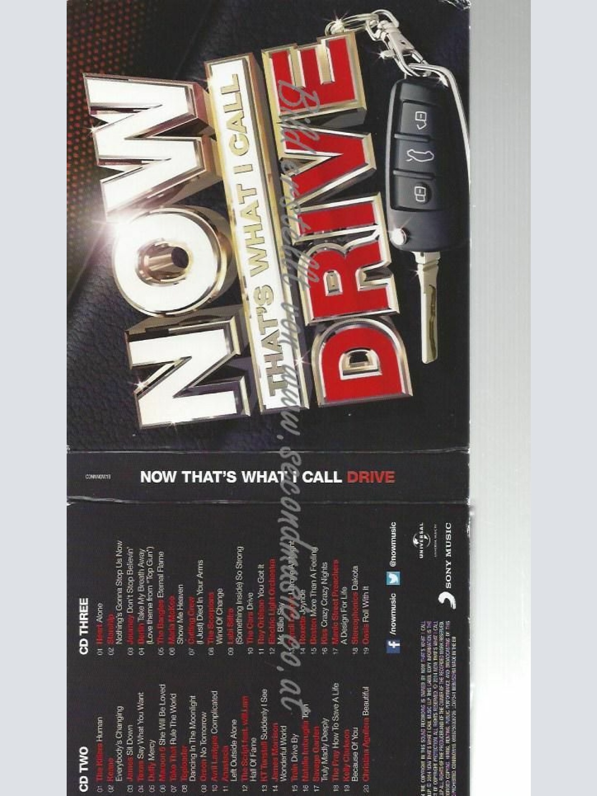 CD--NOW MUSIC--DRIVING
