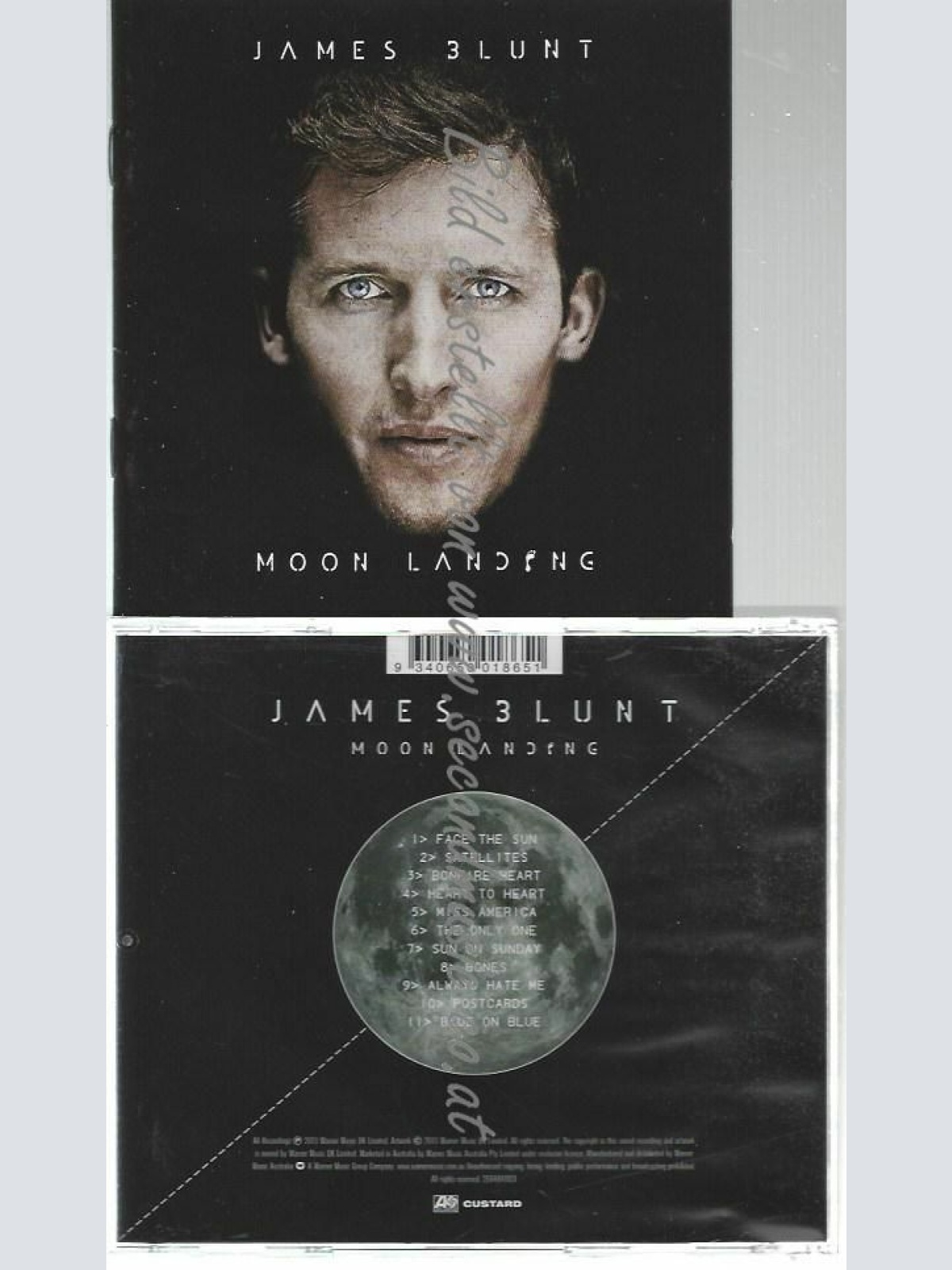 CD--JAMES BLUNT--MOON LANDING