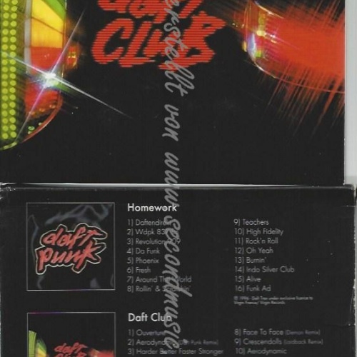 CD-- Daft Punk  Homework / Daft Club