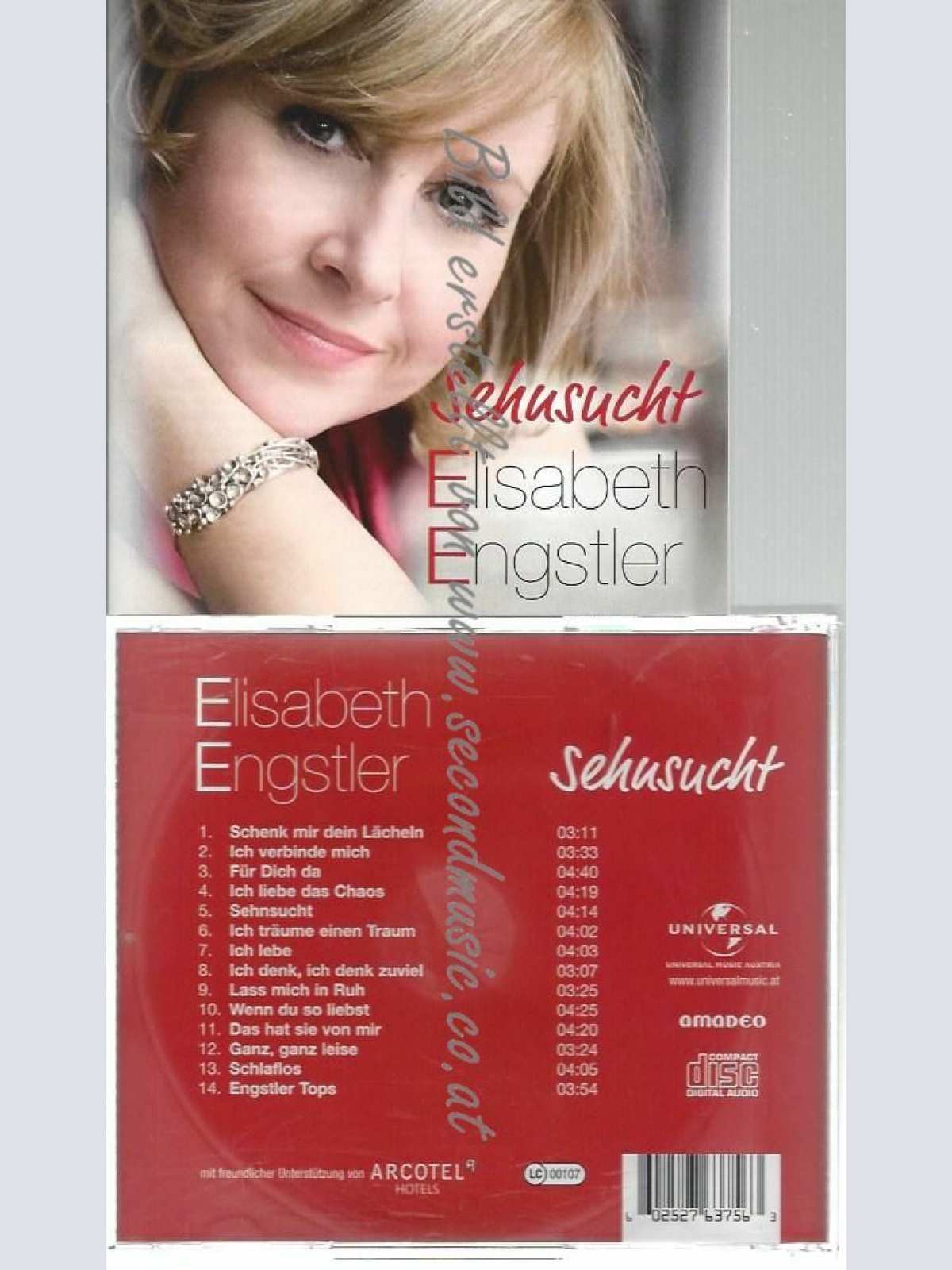 CD--ELISABETH ENGSTLER--SEHNSUCHT
