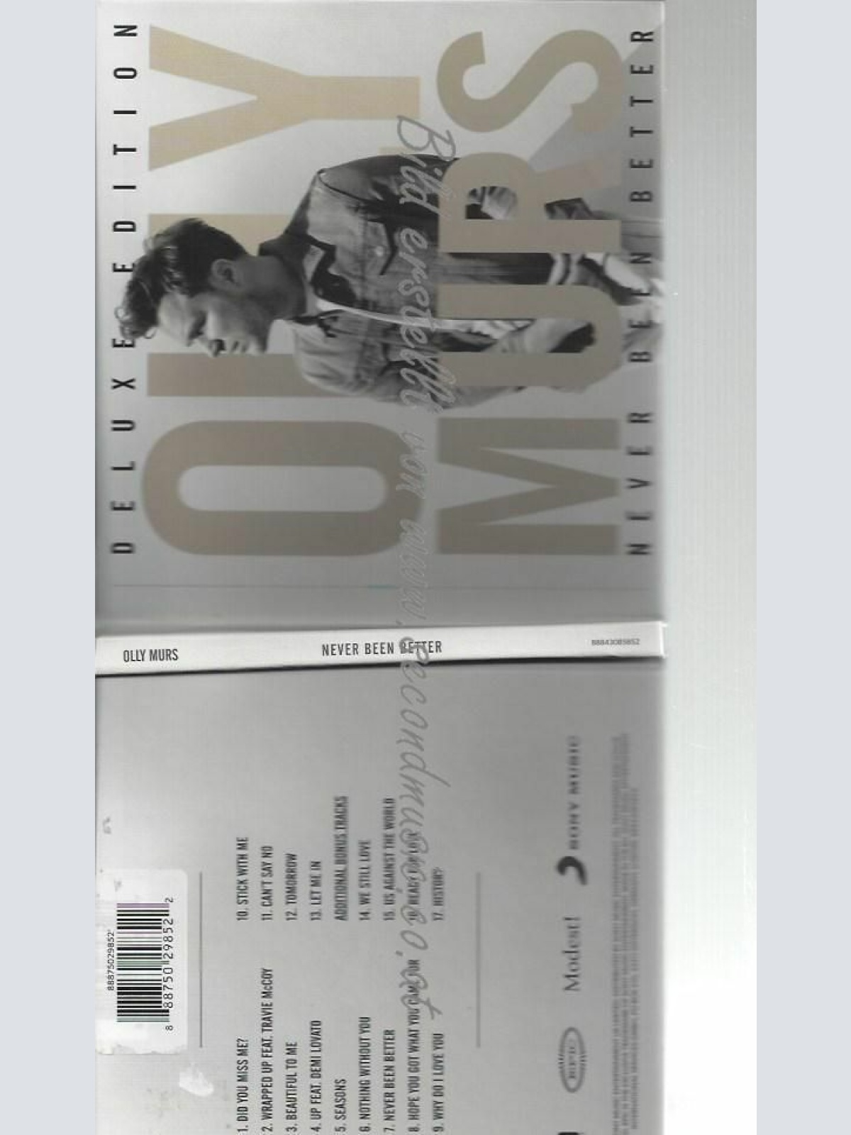 CD--OLLY MURS | --NEVER BEEN BETTER -DELUXE-