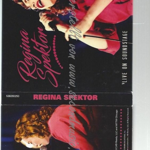 CD--REGINA SPEKTOR | --LIVE ON SOUNDSTAGE