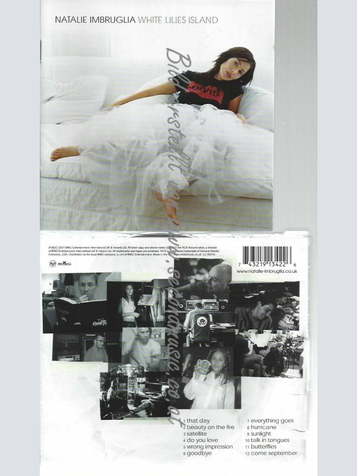 CD--NATALIE IMBRUGLIA--WHITE LILIES ISLAND