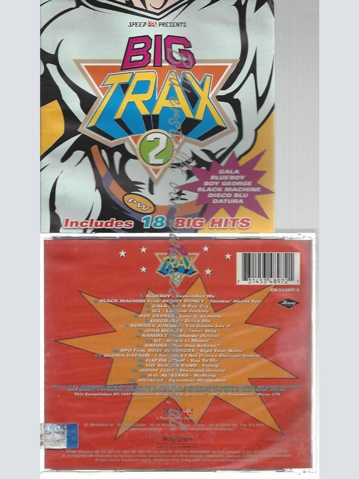 CD--VARIOUS ARTISTS--BIG TRAX  2