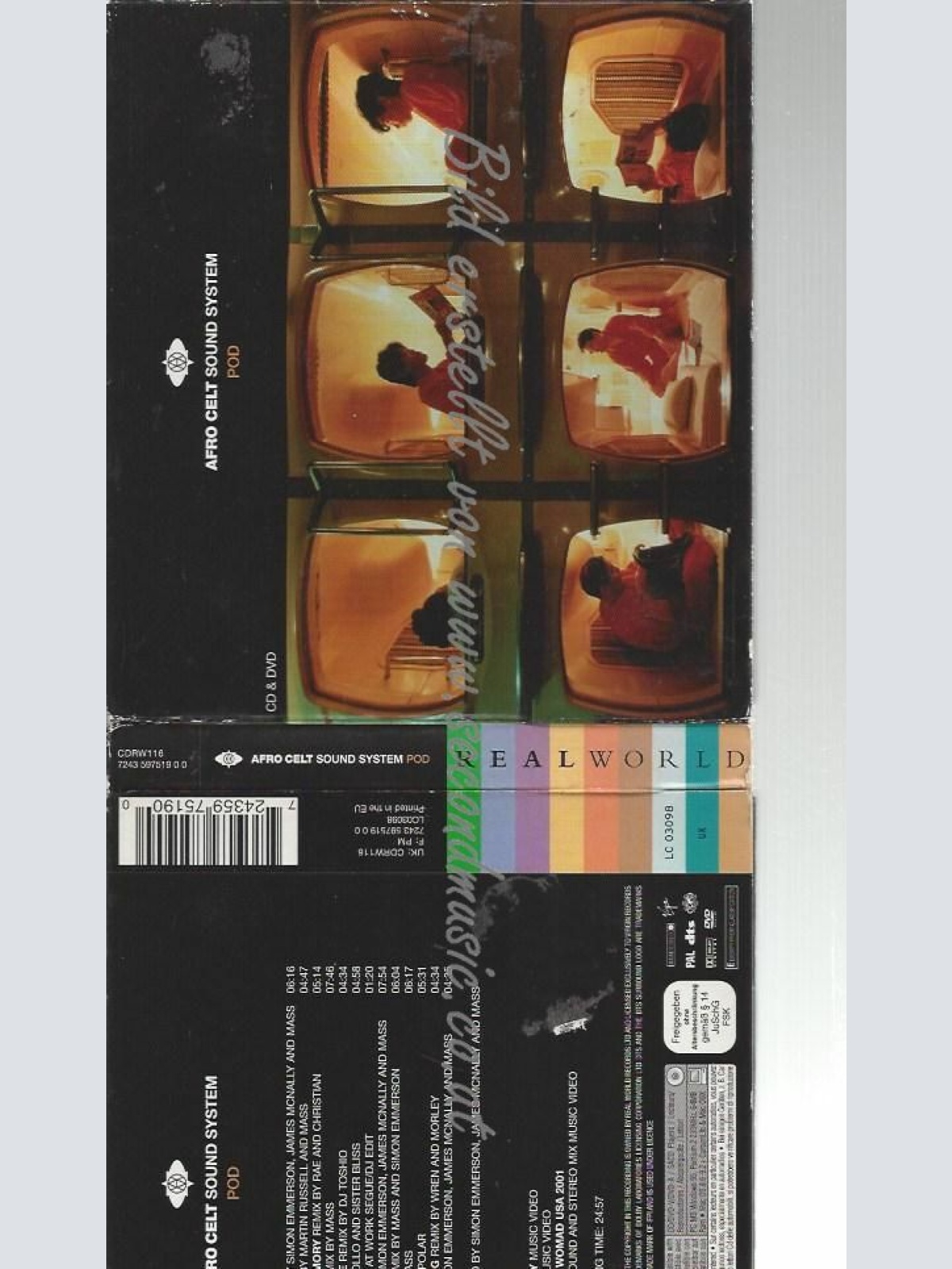 CD--AFRO CELT SOUND SYSTEM | --POD