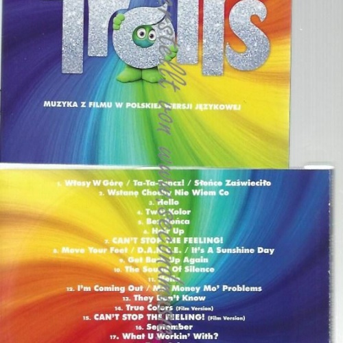 CD--ORIGINAL SOUNDTRACK--TROLLS [WERSJA POLSKA]