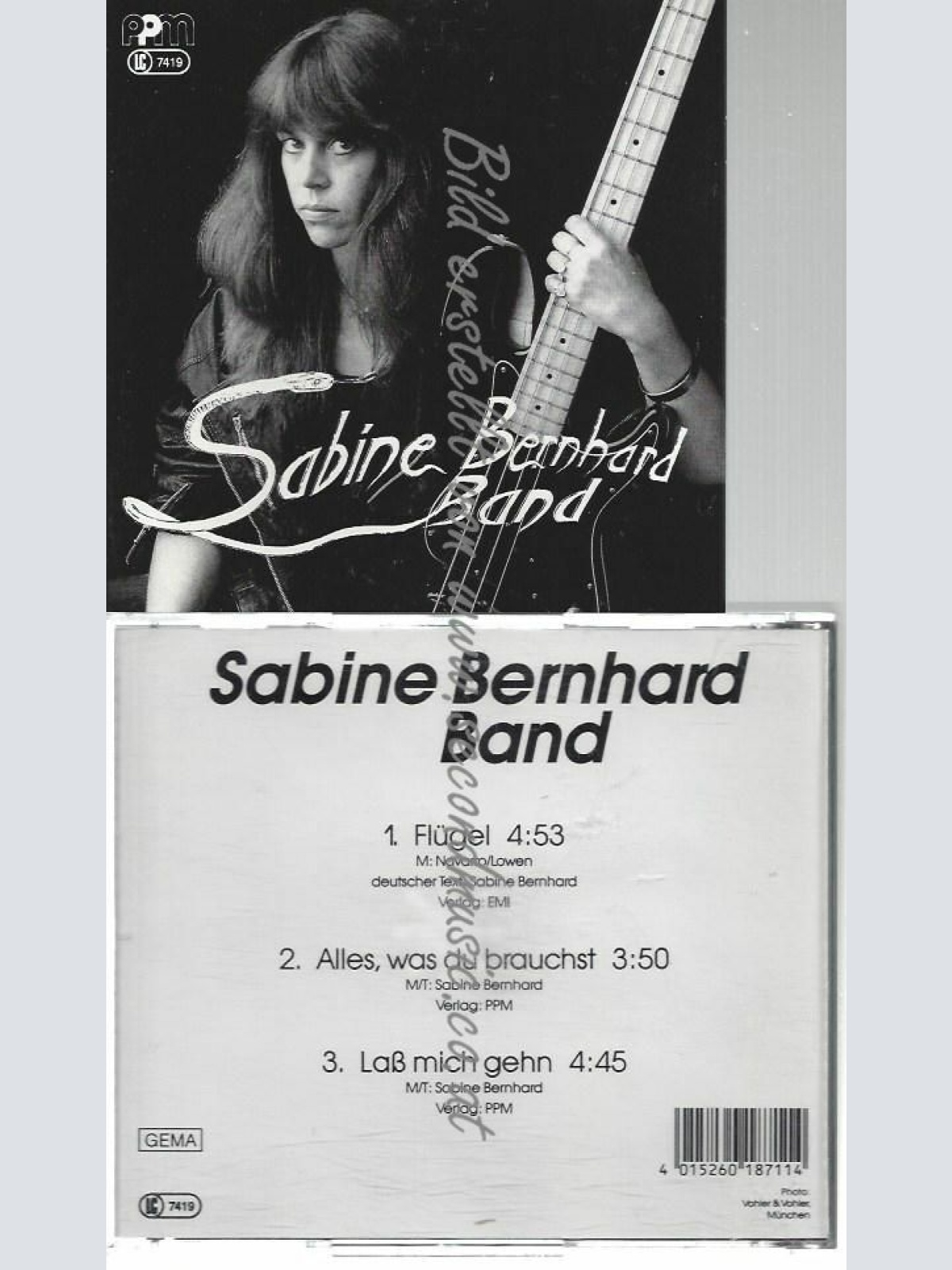 CD--SABINE BERNHARD  BAND