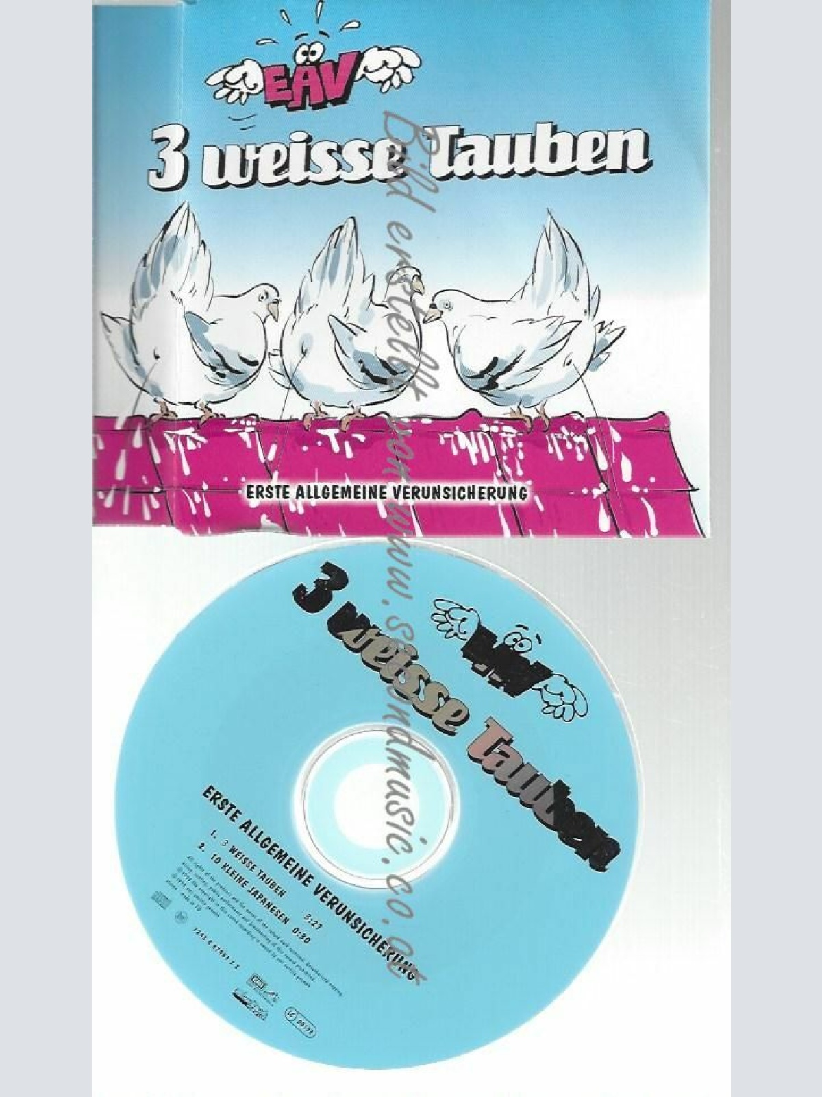 CD--EAV-- 3 WEISSE TAUBEN