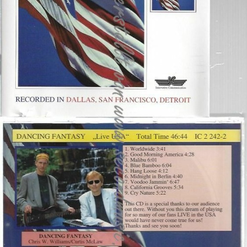 CD--DANCING FANTASY--LIVE USA