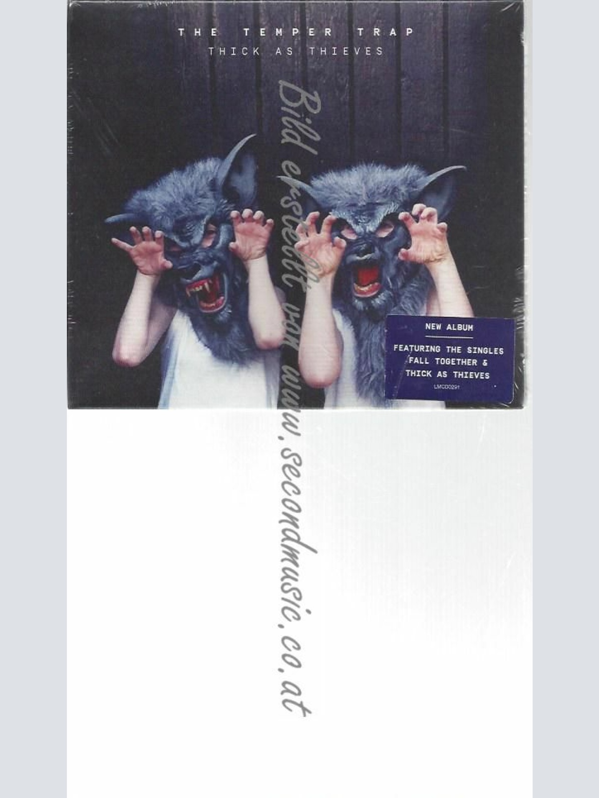 CD--THE TEMPER TRAP--THICK AS THIEVES