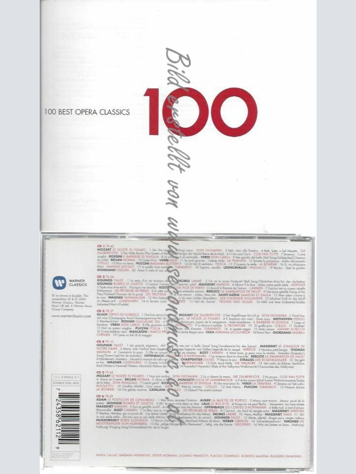 CD--BARBARA | -- 100 BEST OPERA CLASSICS