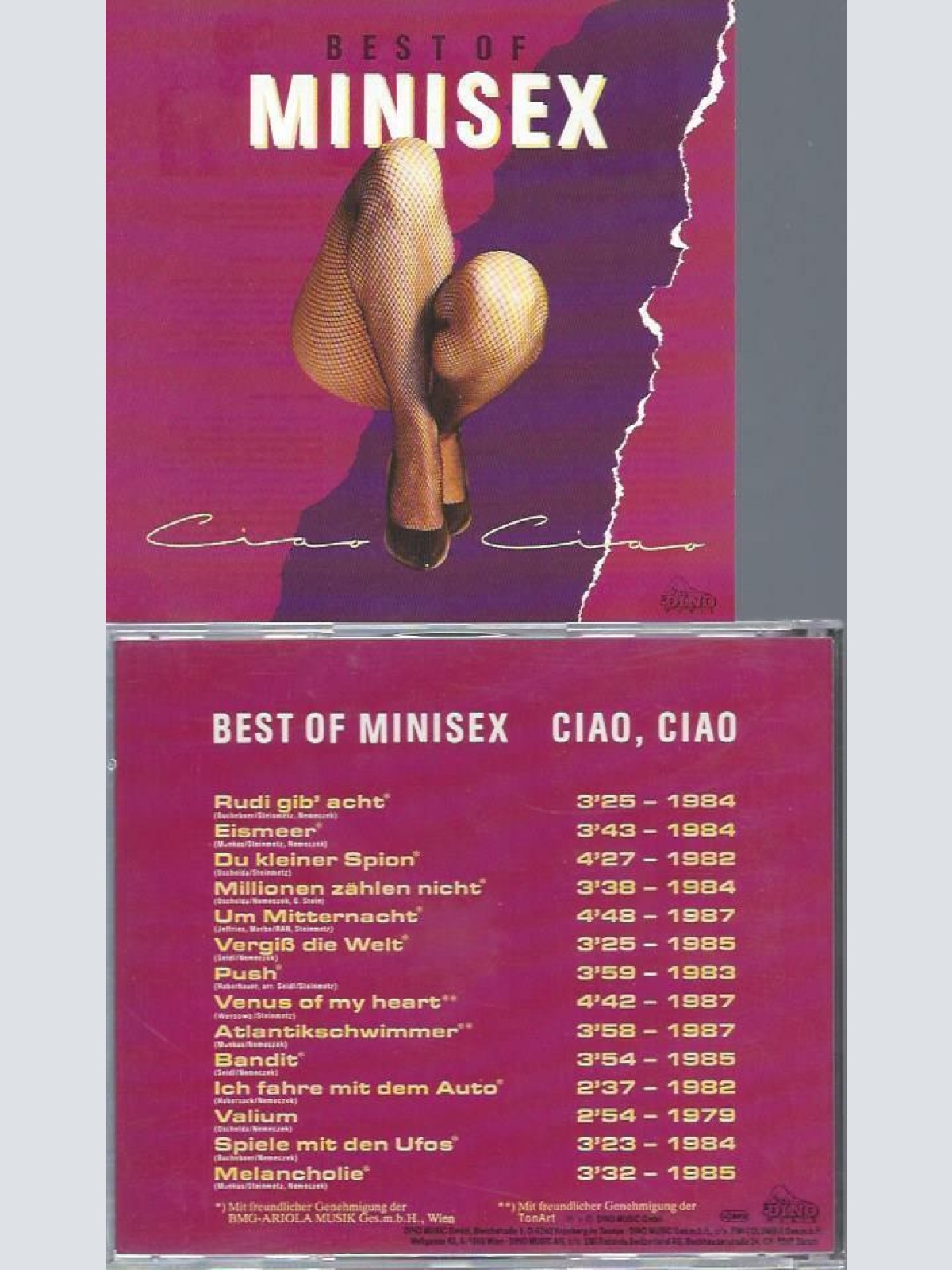 CD--  Minisex  Best Of - Ciao,Ciao