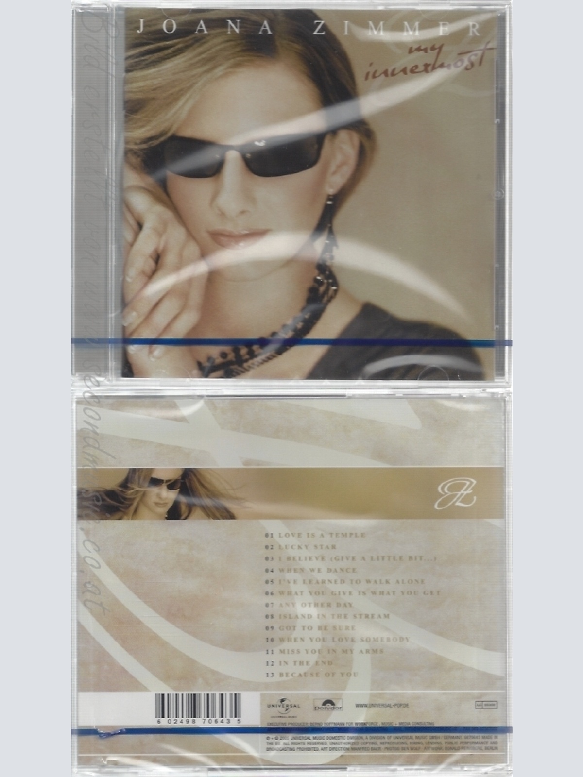 CD--NM-SEALED-JOANA ZIMMER -2005- -- MY INNERMOST