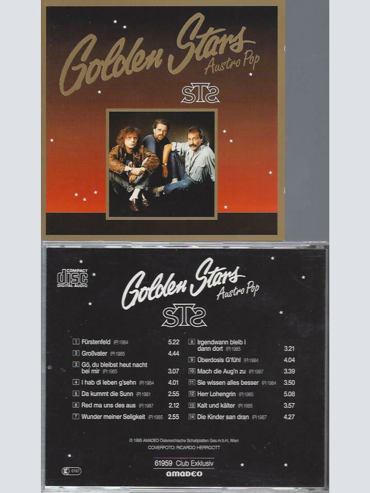 CD-- GOLDEN STARS STS // AUSTRO POP // CLUB