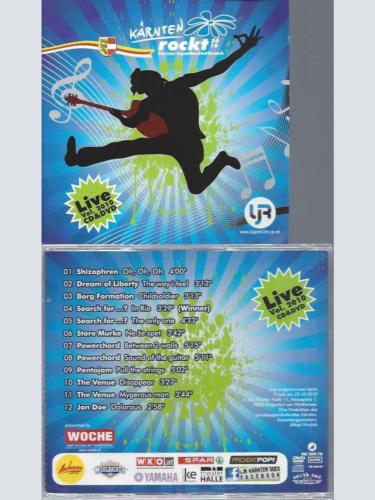 CD--KÄRNTEN ROCKT 2010 LIVE