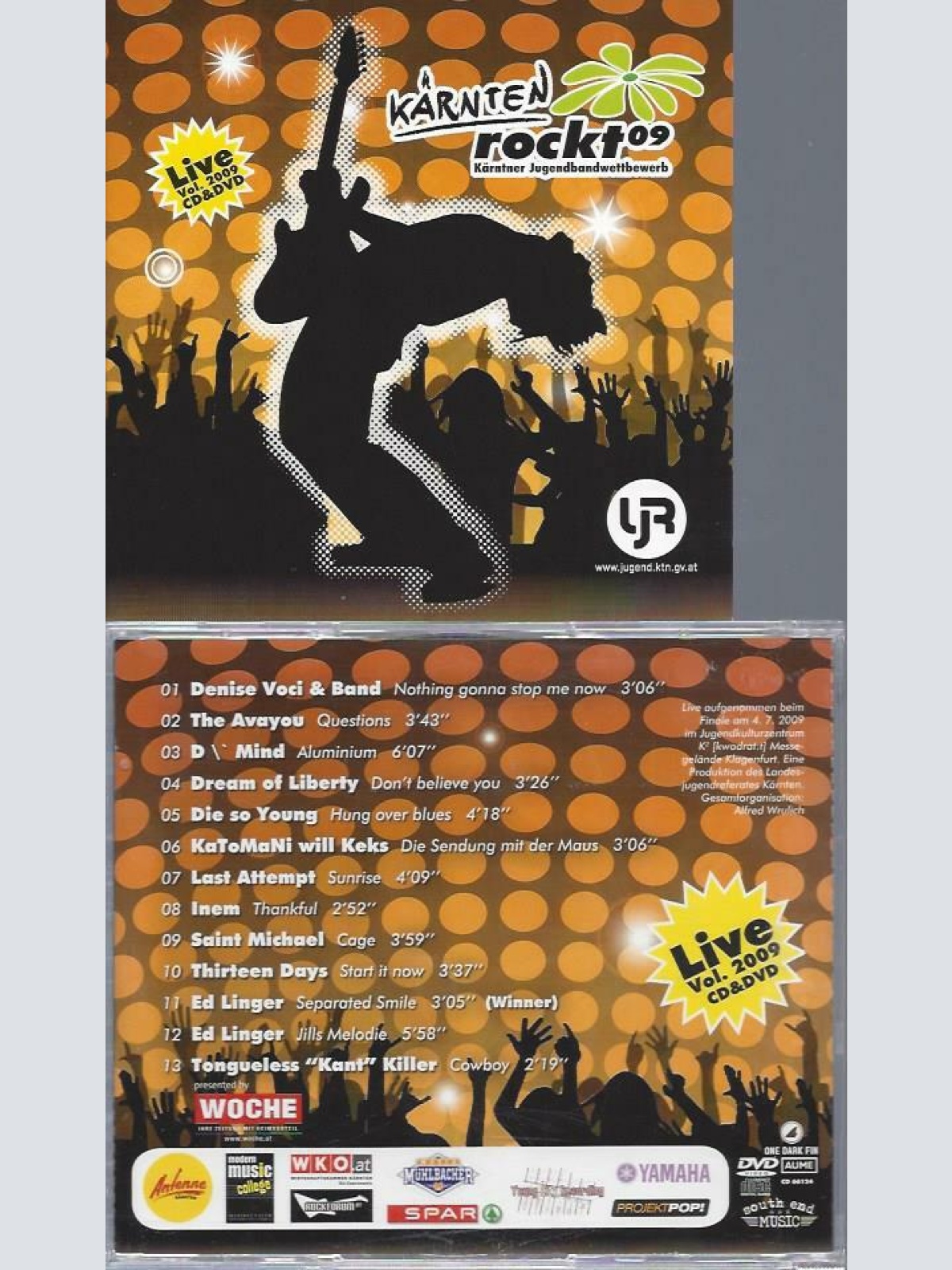 CD--KÄRNTEN ROCKT 2009 LIVE