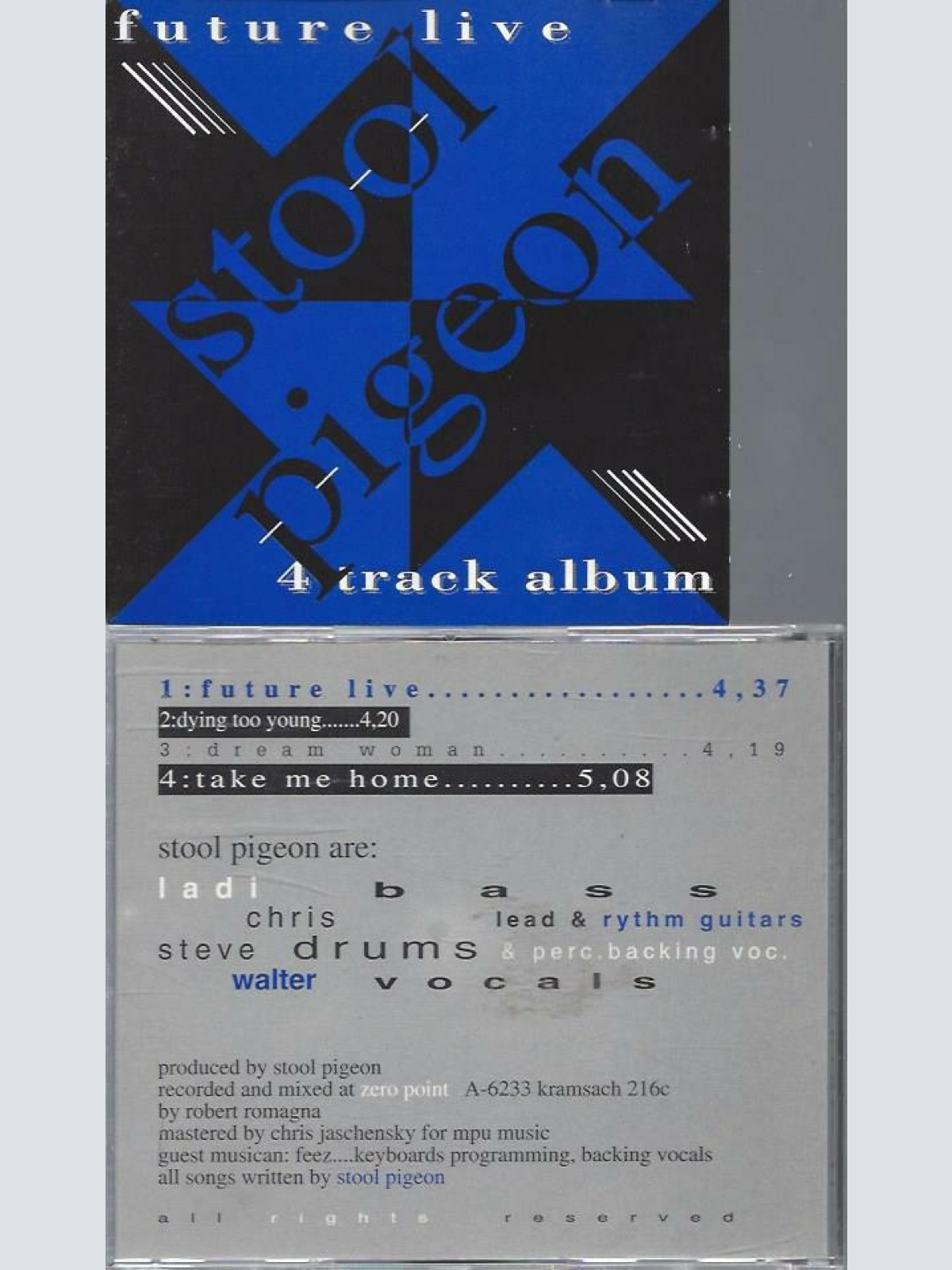 CD--STOOL PIGEON FUTURE LIVE