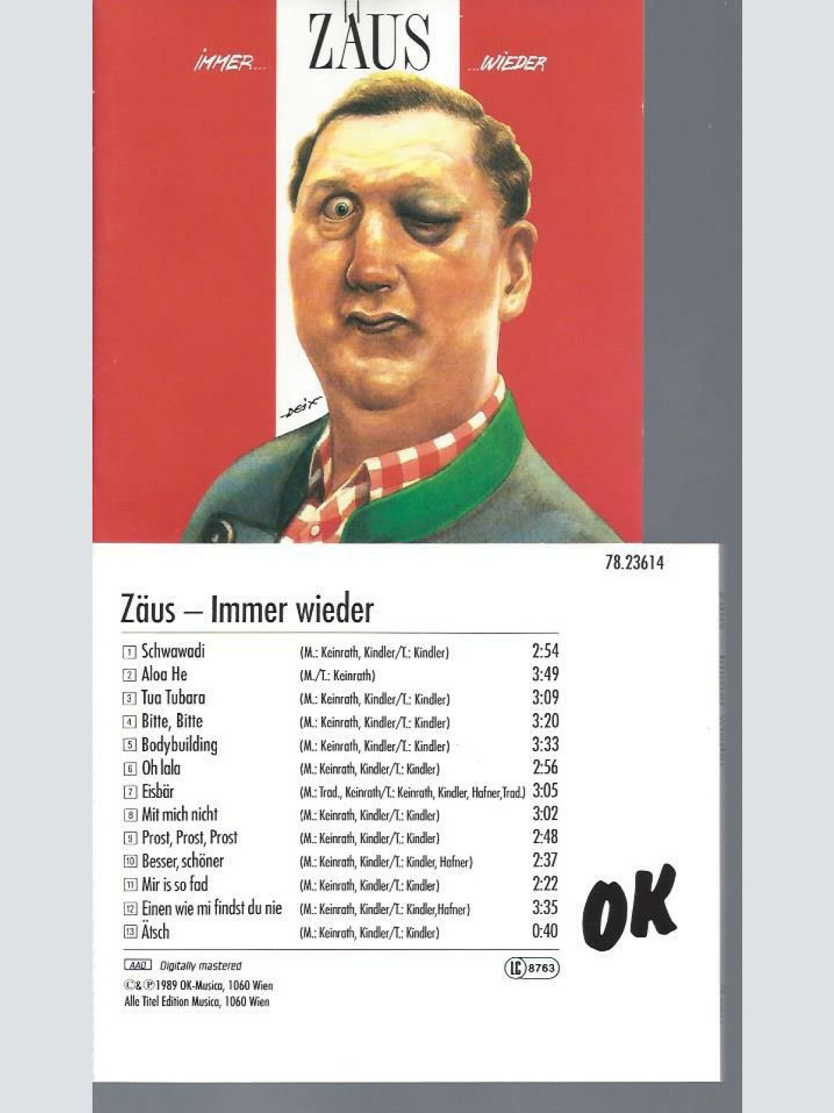 CD--ZÄUS  //  IMMER WIEDER  // DEIX