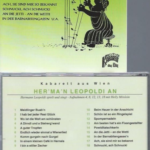 CD--KABARETT AUS WIEN HERMAN LEOPOLDI AN