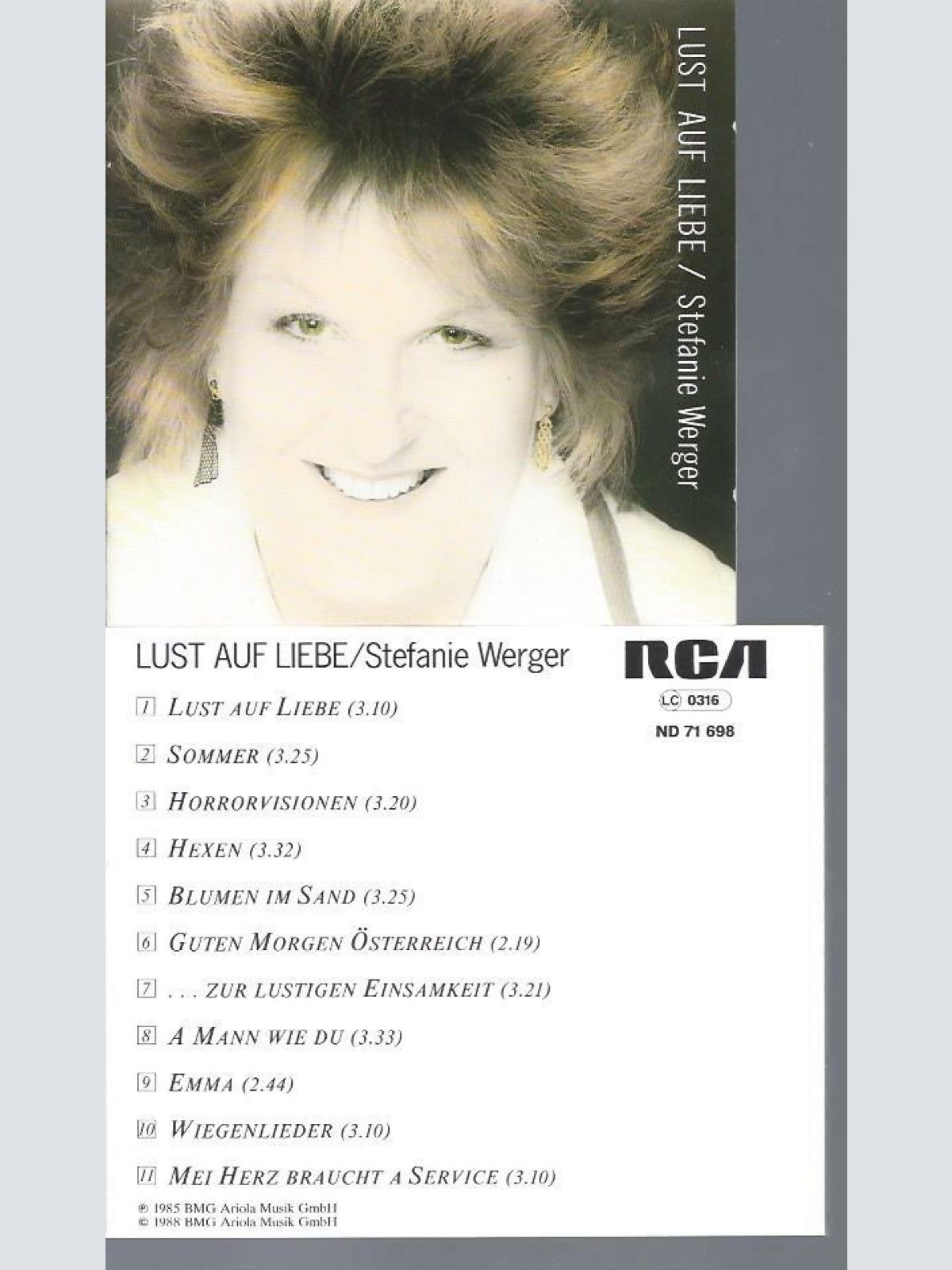 CD // STEFANIE WERGER LUST AUF LIEBE