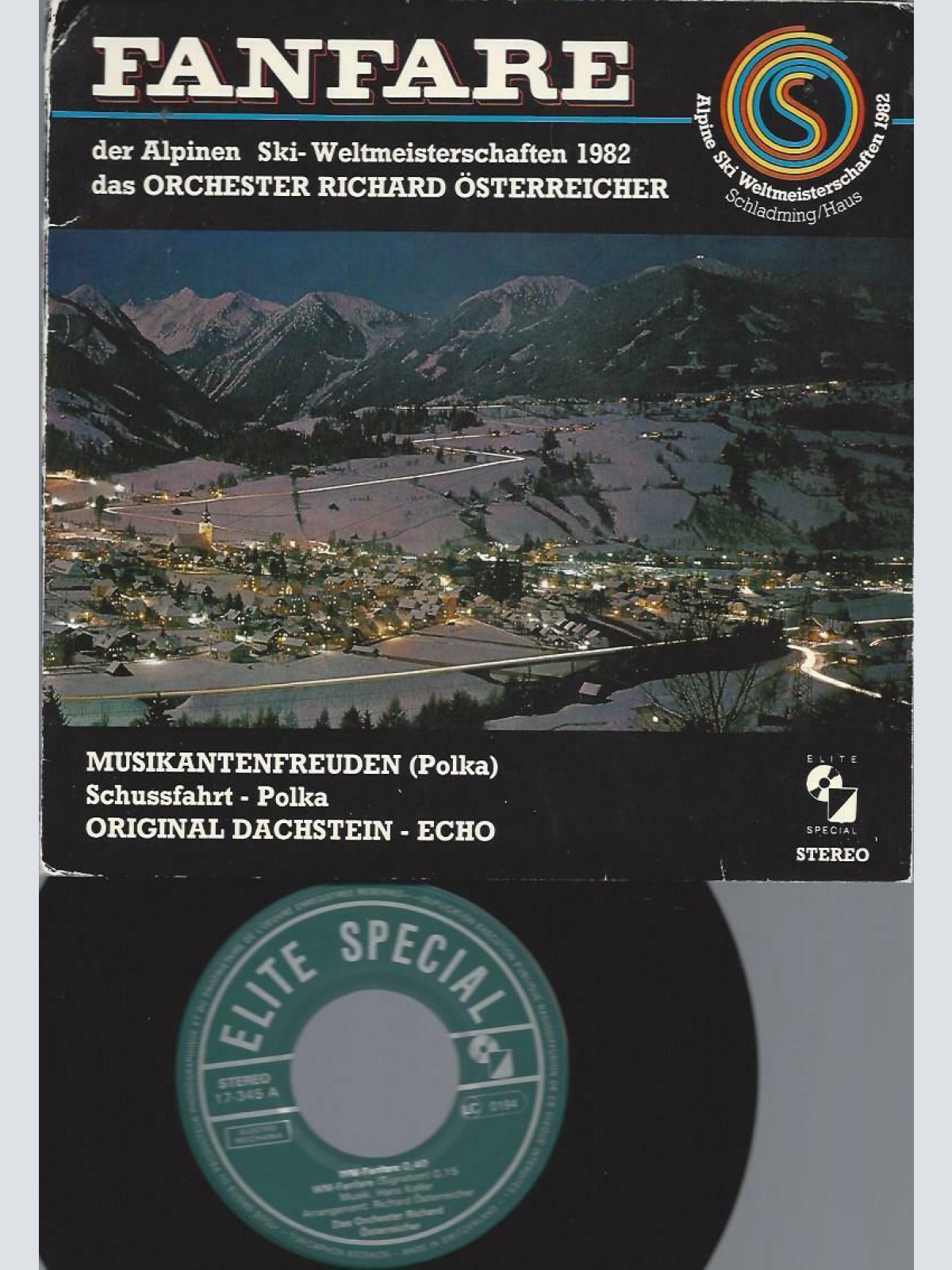 7"  FANFARE RICHARD ÖSTERREICHER // ALPINE SKI WM 1982