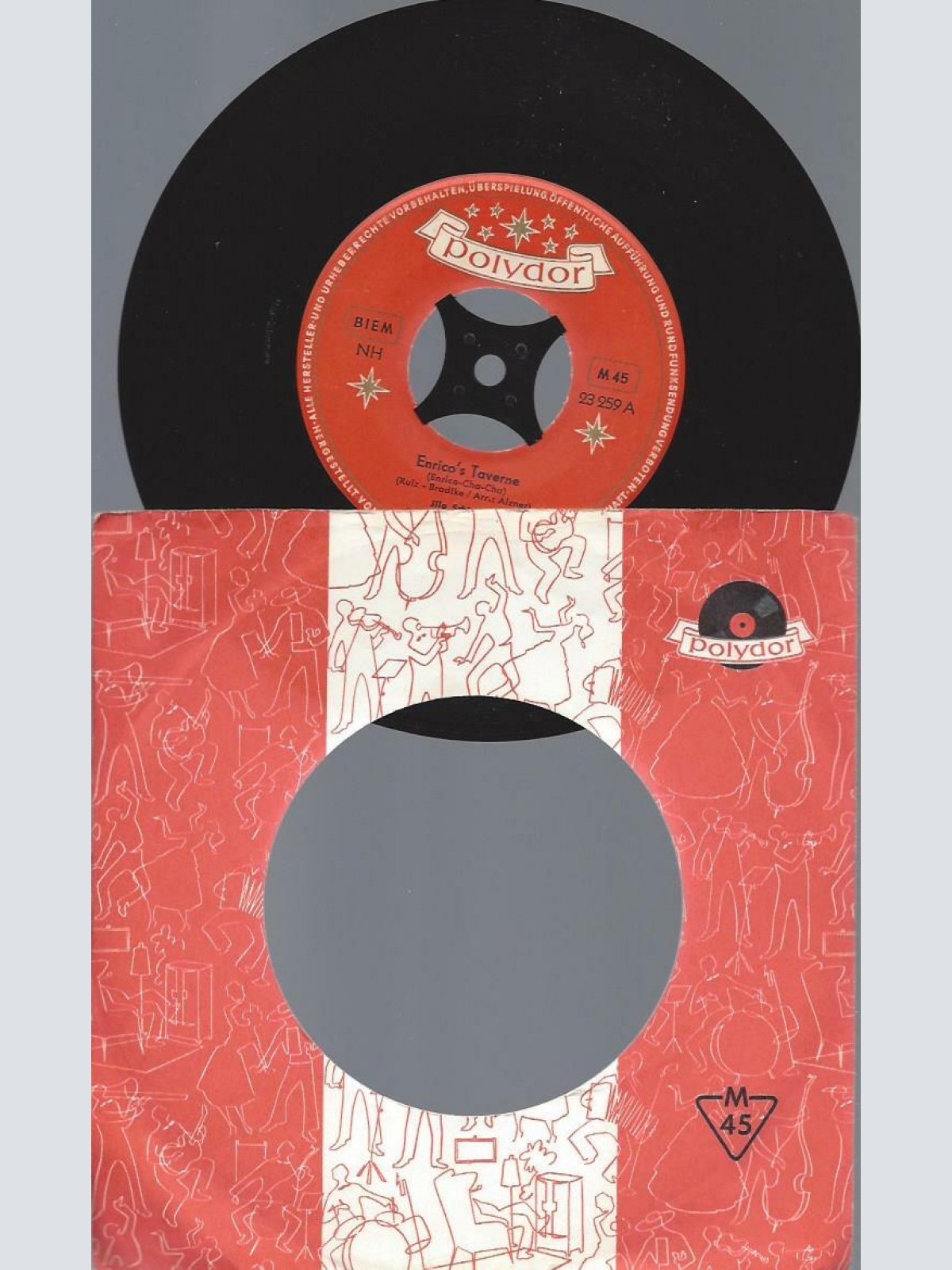 7"  JILO SCHIEDER ENRICO'S TAVERNE