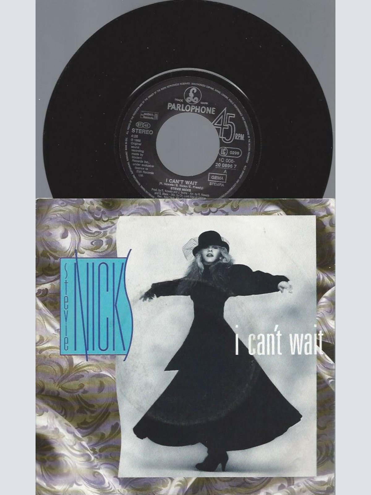 7"   Stevie Nicks – I Can't Wait // Parlophone