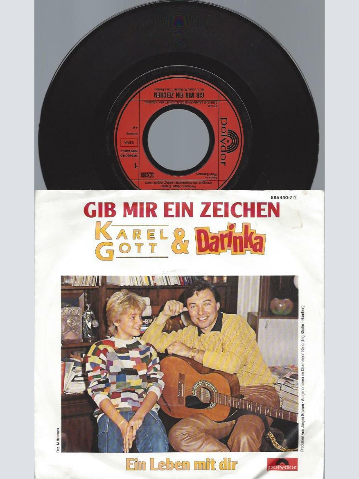 7"  Karel Gott & Darinka Gib Mir Ein Zeichen