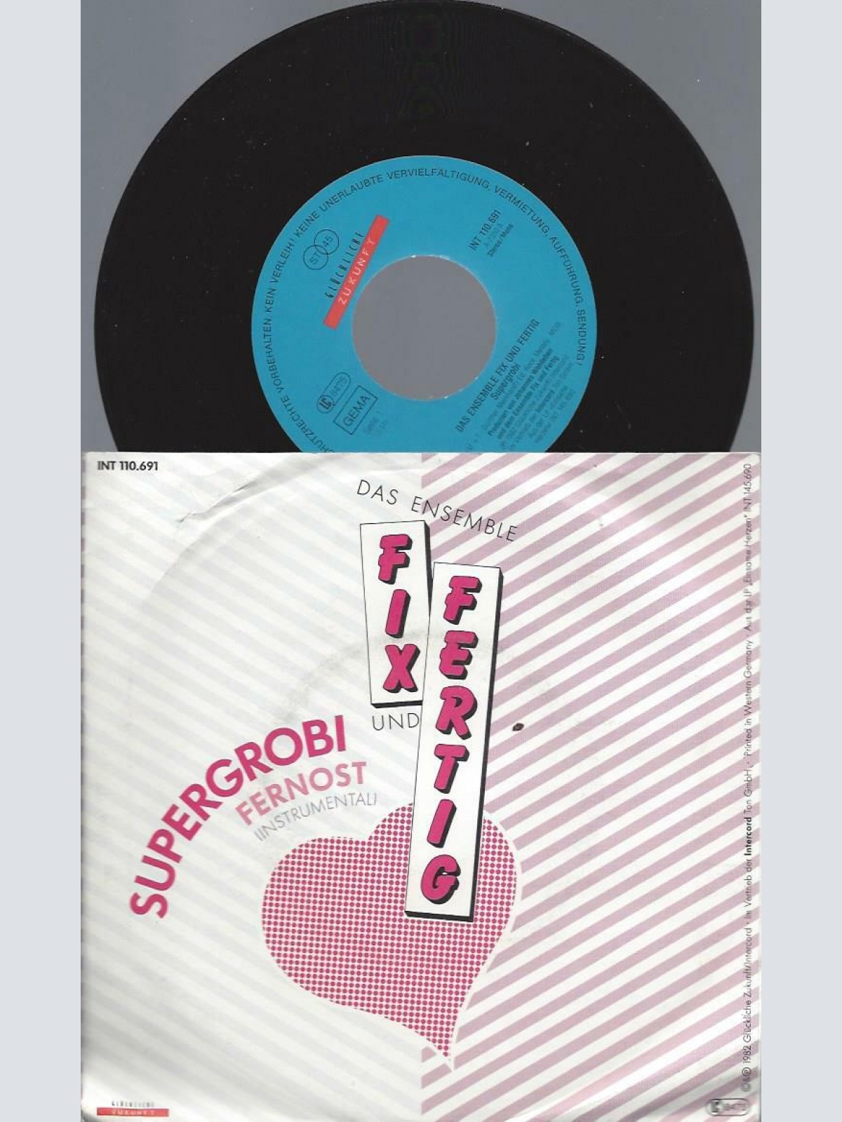 7"   Das Ensemble Fix Und Fertig  Supergrobi