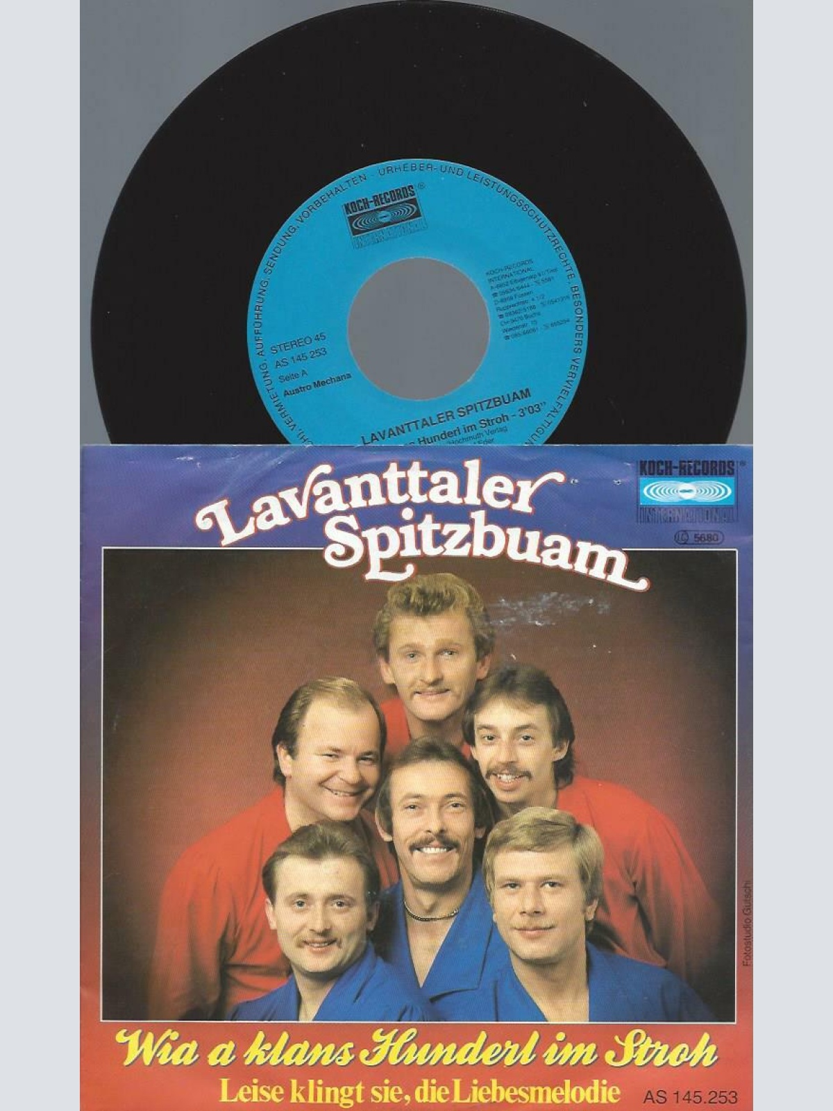 7"  Lavanttaler Spitzbuam Wia a kloans Hunderl im Stroh