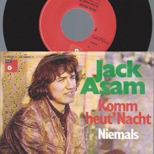 7"    Jack Asam  Komm Heut' Nacht