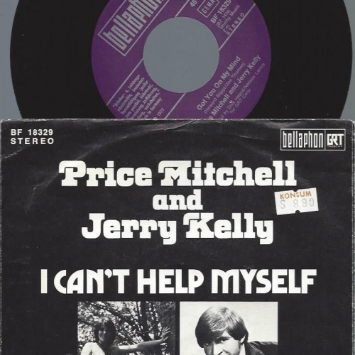 7"    Price Mitchell & Jerri Kelly  I Can't Help Myself