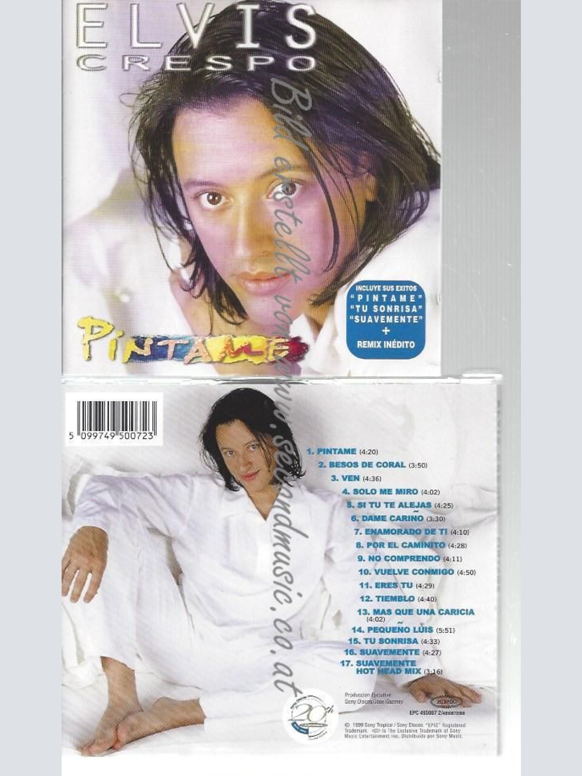 CD--Pintame // Elvis Crespo