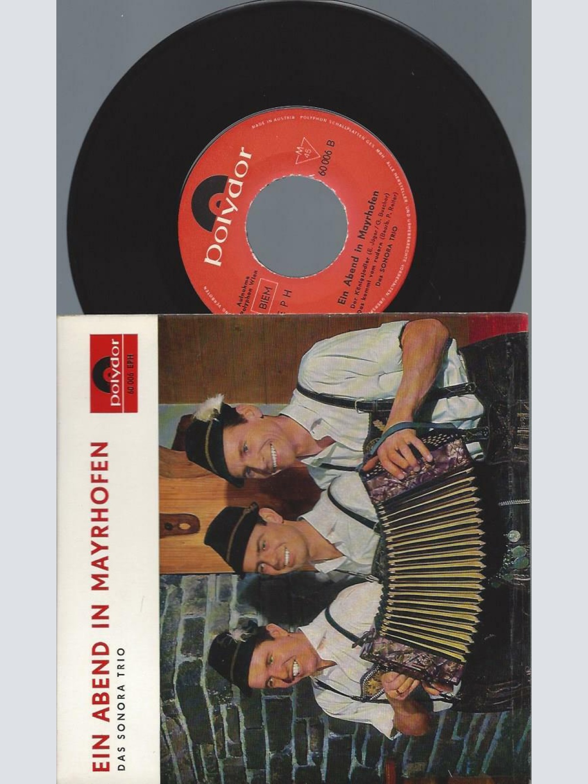 7"    Das Sonora Trio – Ein Abend In Mayrhofen