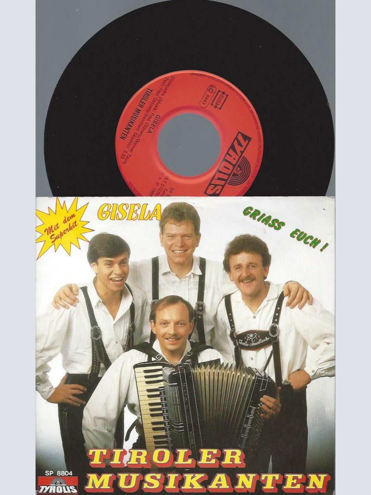 7"    Tiroler Musikanten  Gisela
