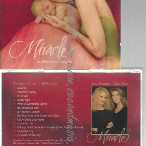 CD--CELINE DION--    MIRACLE