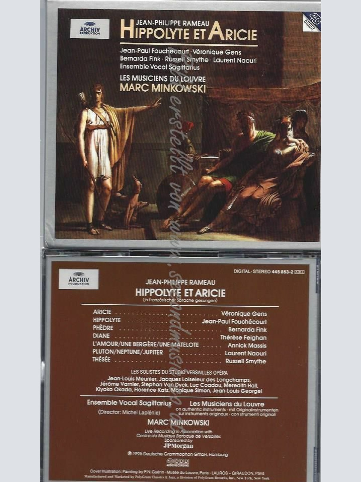 CD--FOUCHÉCOURT, GENS, FINKS, SMYTHE,   | --RAMEAU - HIPPOLYTE ET ARICIE